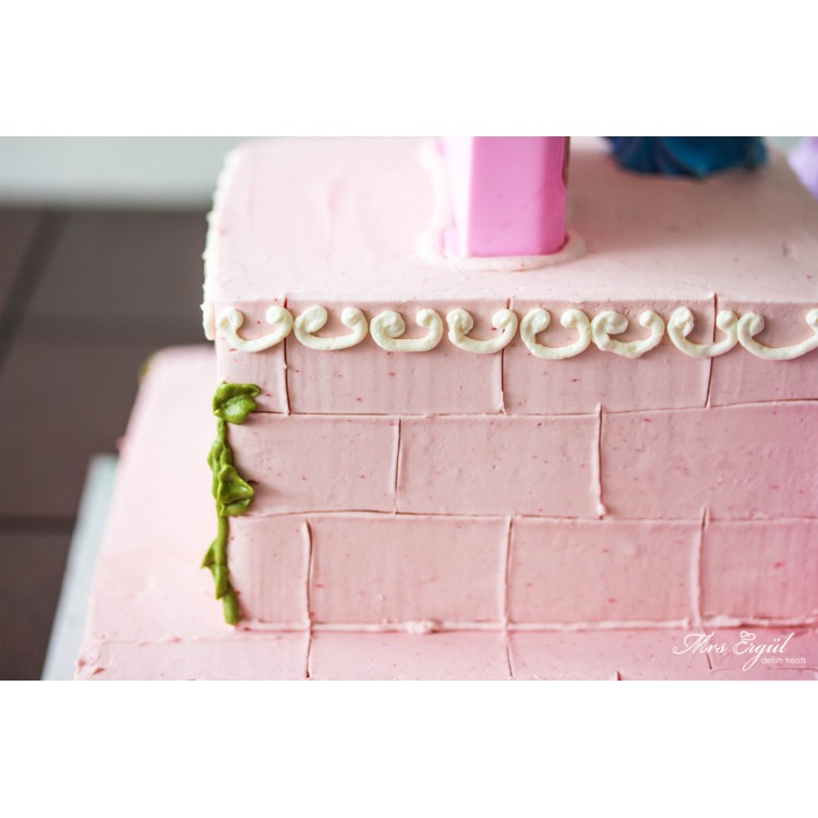 Castle Cake by Caking it up - Cake Decorating Tutorials